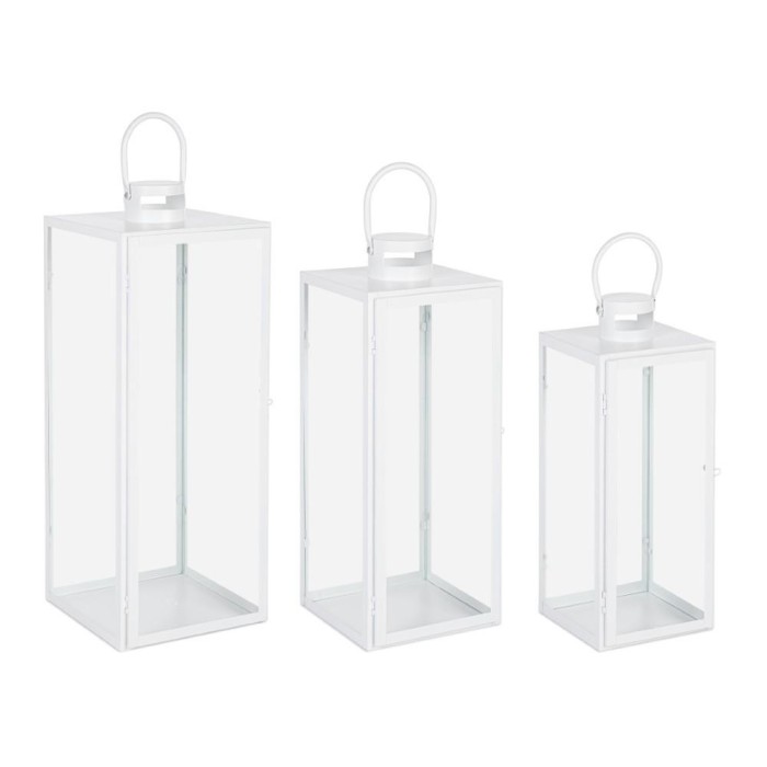 SET 3 LANTERNA LIOR BIANCO